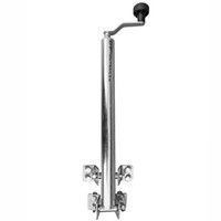 UNITRAILER sveivløfter med håndtak for tipping og lossing av en 1000 kg bilhenger 500-865 mm