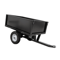 Hagehenger for traktor, firhjuling UNITRAILER tippvogn 225 kg 1030 x 700 mm