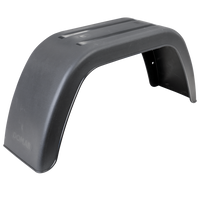 OUTLET Tilhengerskjerm 13-14" DOMAR D20112 flat hjulkasse 660/190mm