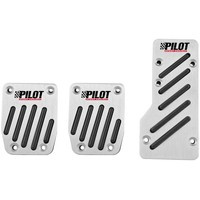 Pedaldeksler i aluminium med sklisikker RACE2 PILOT-gummi