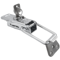 Sidekobling med STEELPRESS ZB-13A+Z-11A feste, komplett tilhengerlås med nøkkel