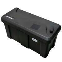 UTSLUKK Verktøykasse DAKEN 82201 BLACKIT 550x250x295mm 23l