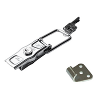 Sidekobling med STEELPRESS ZB-13A+Z-11A feste, komplett tilhengerlås med nøkkel