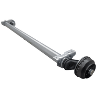 AL-KO COMPACT bremseaksel for tilhenger / bergingsbil 1350kg 1900mm 2350mm 5x112