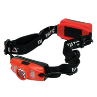 YATO YT-08596 LED-frontlykt, varsellys bak, 500 lm 