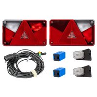 Lyssett: ASPÖCK MULTIPOINT V baklykter + ASPÖCK FLEXIPOINT I sidelys + MANTES 7m 7-PIN sele