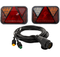 FRISTOM FT-270 LED-baklys + MANTES 7m 13-PIN sele