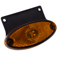 ASPÖCK FLATPOINT II LED-markeringslampe, oransje, universal, med holder