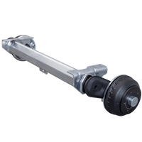 AL-KO COMPACT bremseaksel for tilhenger / bergingsbil 1350kg 800mm 1250mm 5x112