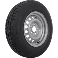 Forsterket hjul for tilhenger KENDA DEKK 185/80 R14C 104/102N KENDA FELG 5.5Jx14"H2 5x112 ET:30