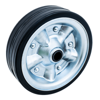 Reservehjul til KNOTT 405641.001 støttehjul av solid gummi 200x60mm