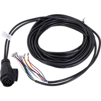 MANTES elektrisk installasjon tilhenger bergingsbil sele 8 m 13 PIN-plugg 6.3 kontakter