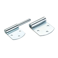 Sidehengsel med håndtak WINTERHOFF BSCH 50-8-1+BSCHG 50-8-A komplett tilhenger sidemontering