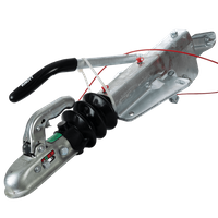 KNOTT KF17A påløpsanordning med K20B tilhengerfeste for en 1700 kg tilhenger med V-type drag