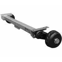 KNOTT VGB13M bremset aksel for tilhenger/biltransportør 1350 kg 1200 mm 1550 mm 5x112