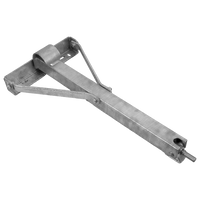 KNOTT 6X1197.007 uttrekkbar hjørnestøtte for tilhenger 1100 kg 498 mm