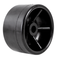 KNOTT gliderulle, gummigliderulle 67 mm for båthenger