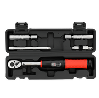 YATO 3/8" 10–60 Nm 6-delers momentnøkkelsett for tennpluggbytte