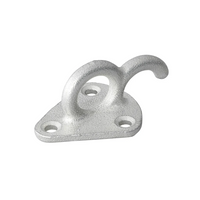 ProPlus 342157 metallkrok på siden med malje for feste av presenning og tilhengertaustropper
