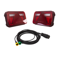 ASPÖCK MULTILED IV LED-baklykter + ASPÖCK ledningsnett 4,5m 7-PIN