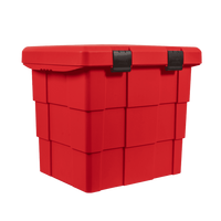 DAKEN 86014 PITBOX eske for bulkmaterialer, beholder for sand, veisalt 655x570x520mm 108,5l