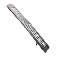 UNITRAILER ALR004B sammenleggbar rampe stålrampe for tilhenger 190 cm 200 kg