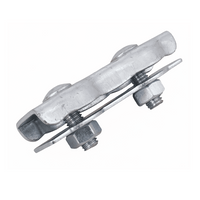 DROMET ZLS.8 dobbel sadeltauklemme for 8 mm tau