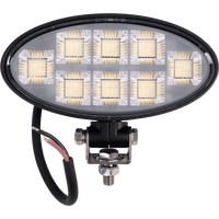 LED-arbeidslampereflektor TT TECHNOLOGY SVART TT.13417 160xLED 8900lm oval