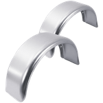 Sett med to skjermer for 15-16" DE HAAN HR 2280 tilhenger, hjulbuer 800/220mm