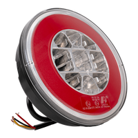 TT TECHNOLOGY TT.12008 Glo-Trac LED Hamburger baklys 3 funksjoner universal