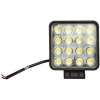 Arbeidslampe firkantet 16 LED 3400 Lm