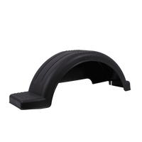 Skjerm for båthenger 13" DOMAR D20422D hjulbue 830/240mm