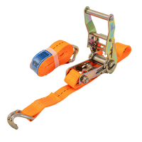 UNITRAILER 3m/25mm/1t oransje transportbånd med strammer