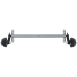 KNOTT VGB15M/MV bremseaksel for tilhenger / bergingsbil 1500kg 1450mm 1950mm 5x112