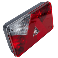 ASPÖCK Multipoint V baklykt, 7 funksjoner, venstre