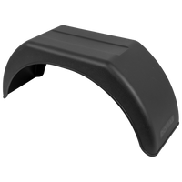 Tilhengerskjerm 14-15" DOMAR D20125 flat hjulbue 680/220mm
