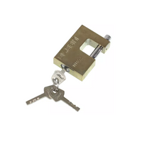 Messinghengelås 70mm HERMON, ørediameter 10mm