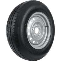 Forsterket hjul for tilhenger LINGLONG DEKK 185/80 R14C 104/102N UNITRAILER FELG 5,5Jx14&quot; 5x112 ET:30