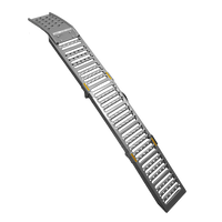 UNITRAILER ALR005 sammenleggbar rampe stålrampe for tilhenger 200 cm 250 kg
