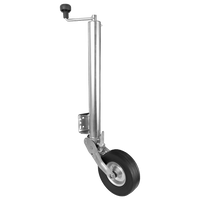 WINTERHOFF VK 60-BLH-255 SB automatisk støttehjul med håndtak 500 kg 60 mm 670-905 mm