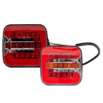 TT-TEKNOLOGI TT.12523L+TT.12523P LED-baklykter 4 funksjoner venstre+høyre