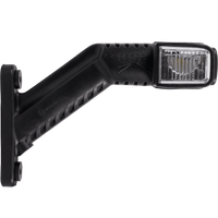 ASPÖCK SUPERPOINT IV LED høyre markeringslykt på gummiarm