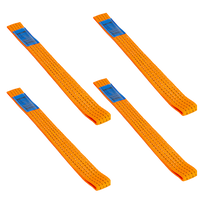 Sett med fire transportseler for UNITRAILER-tilhenger 0,5m/50mm/4t oransje