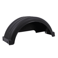 Skjerm for båthenger 13" DOMAR D20422C hjulbue 715/240mm