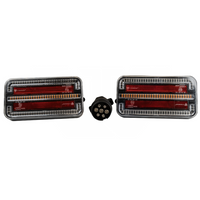 TT Technology TT.12028B-DI LED-baklykter 3 funksjoner venstre + høyre, trådløse, magnetiske
