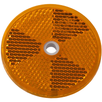 Gul refleks fi 60 mm med hull