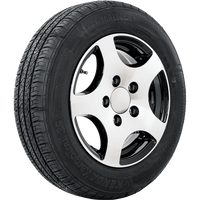 Tilhengerhjul DEKK KENDA 155/70 R13 74N ALU FELG STARCO polert 5Jx13"H2 5x112 ET:30