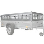 Nettingsider for UNITRAILER GARDEN TRAILER 264 KIPP tilhenger