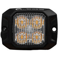 Gul LED blitslampe 10W R10 R65 XA2 LW0043