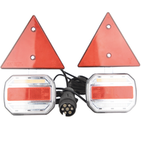 TT-teknologi TT.12019T LED-baklys med magnet + 7,5 m 7-PIN sele